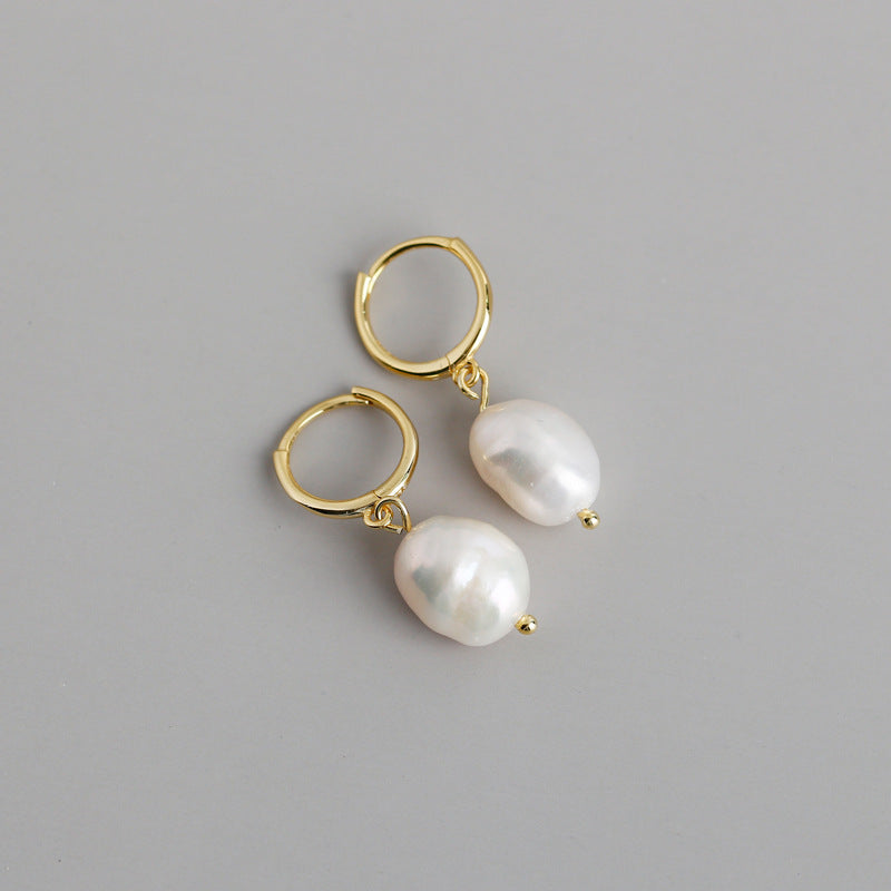 Pearl Halo Earring