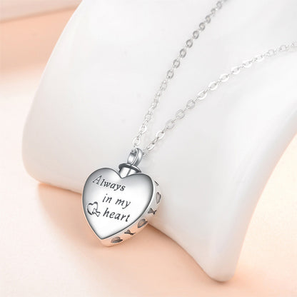 HEART LITTLE PAW NECKLACE
