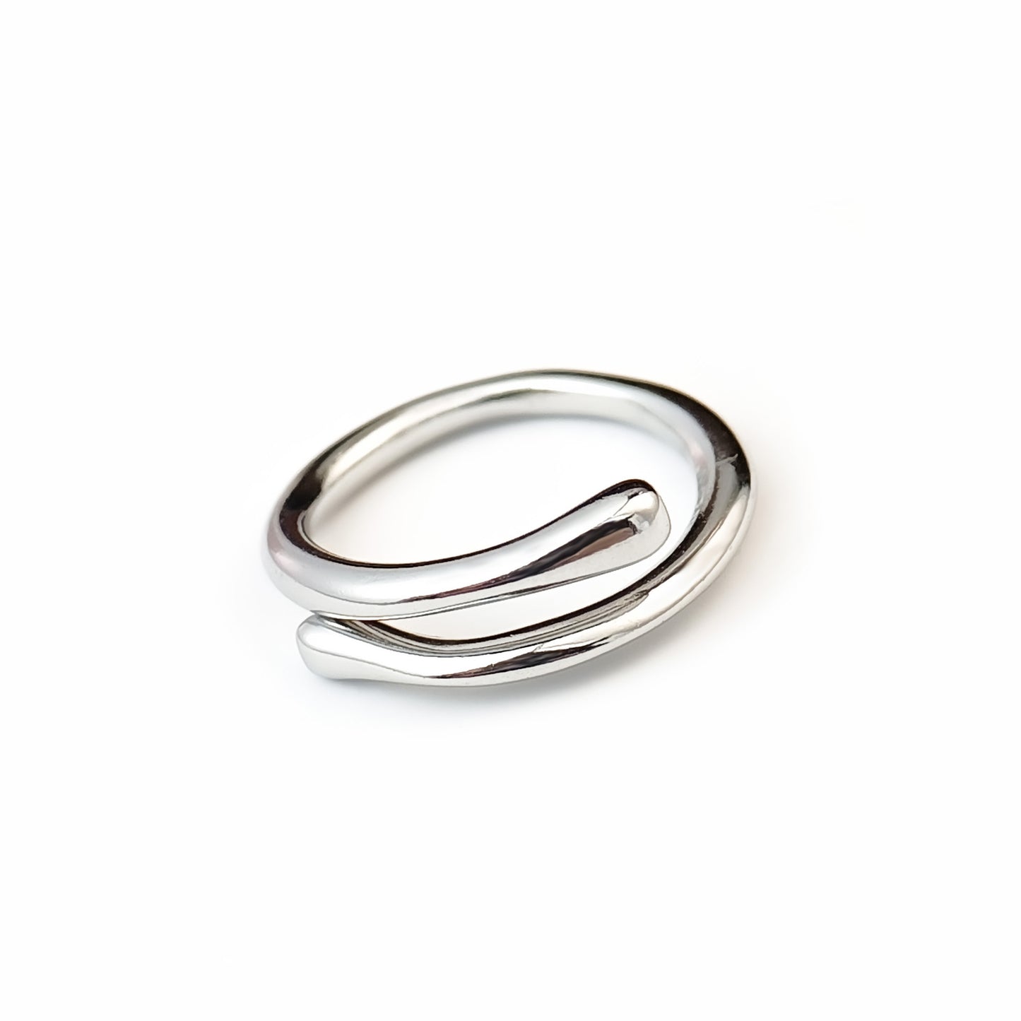 Liquid Silver Ring