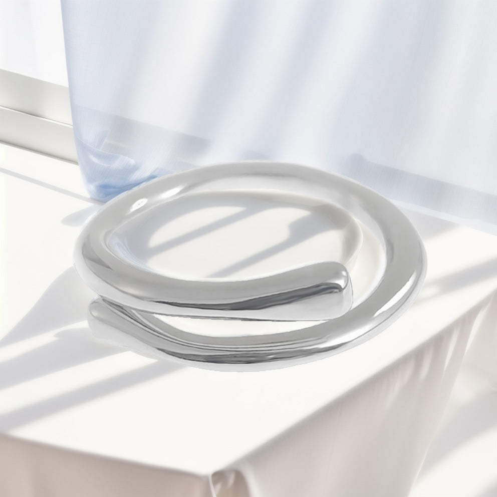 Liquid Silver Ring